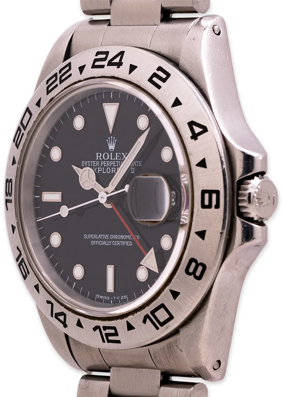 Rolex Explorer II 16550 40mm Stainless steel Black 2