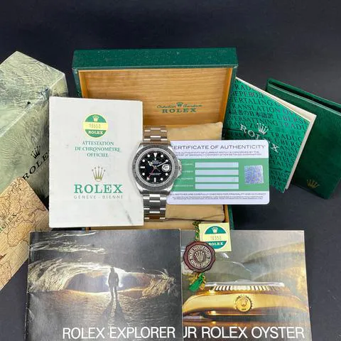 Rolex Explorer II 16550 40mm Stainless steel Black 1