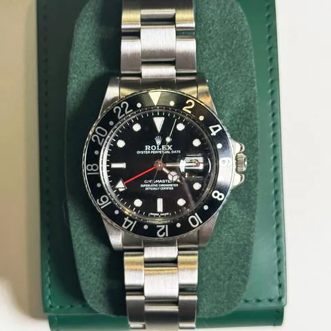 Rolex GMT-Master 16750 40mm Stainless steel Black