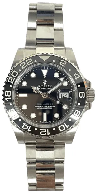 Rolex GMT-Master II 116710LN-0001 40mm Stainless steel Black