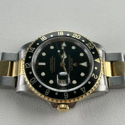 Rolex GMT-Master II 16713 40mm Yellow gold and Stainless steel Black 1