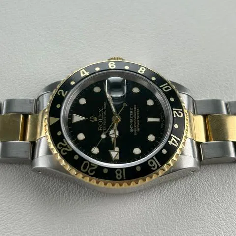 Rolex GMT-Master II 16713 40mm Yellow gold and Stainless steel Black 2