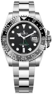 Rolex GMT-Master II 126710GRNR-0004 Stainless steel Black