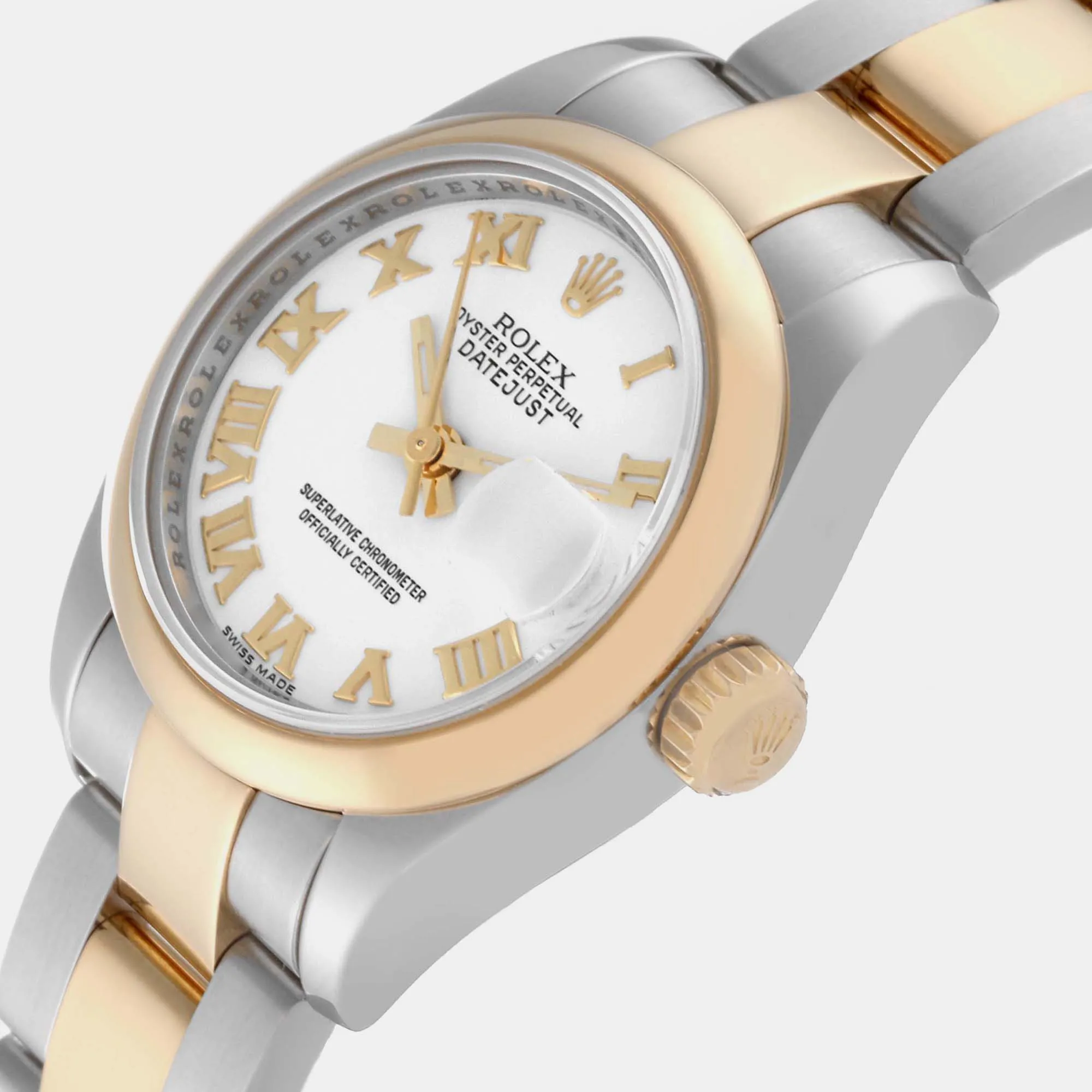 Rolex Lady-Datejust 179163 Yellow gold and Stainless steel and 18k yellow gold White 1