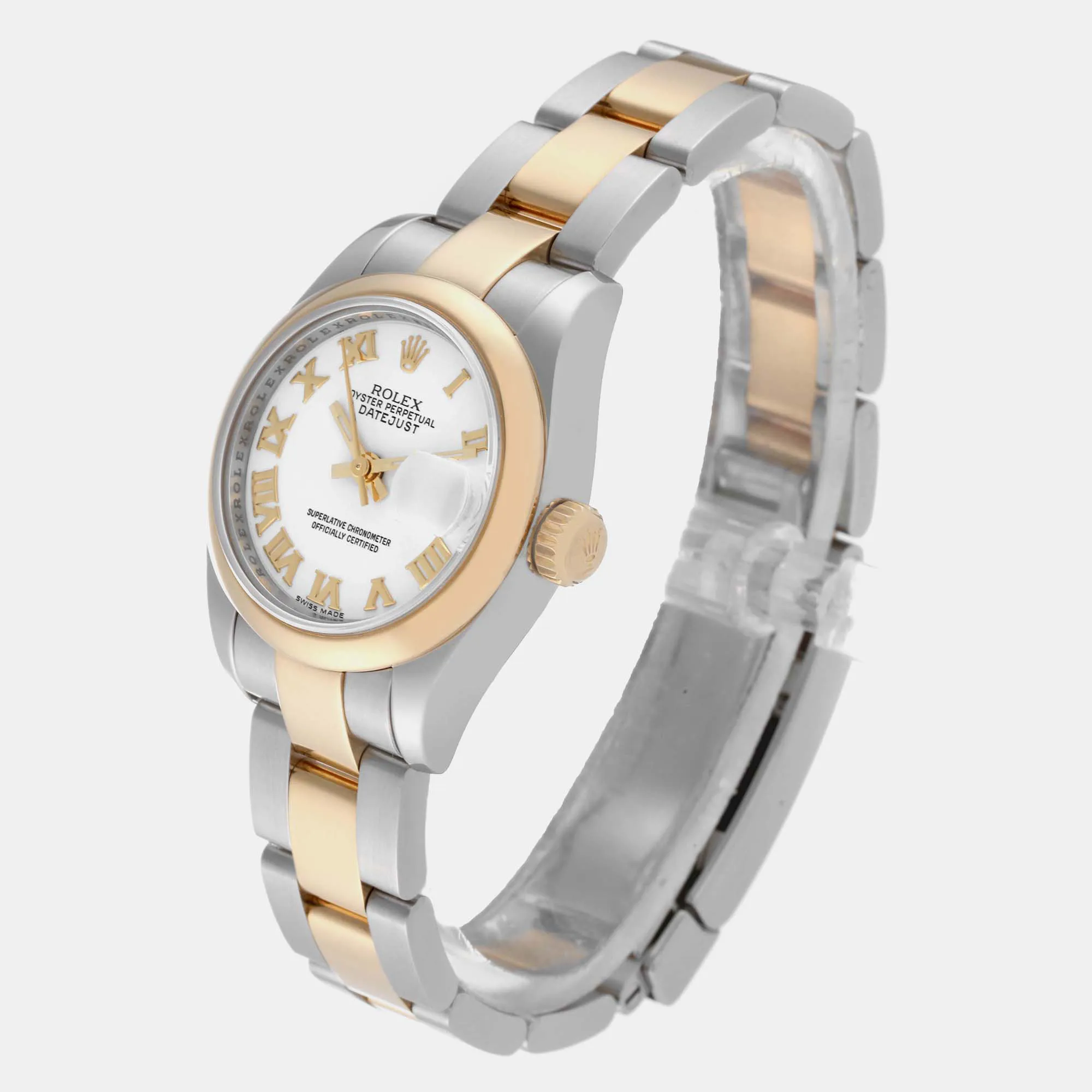 Rolex Lady-Datejust 179163 Yellow gold and Stainless steel and 18k yellow gold White 2