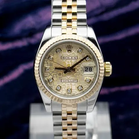 Rolex Lady-Datejust 179171 26mm Yellow gold and Stainless steel Rose