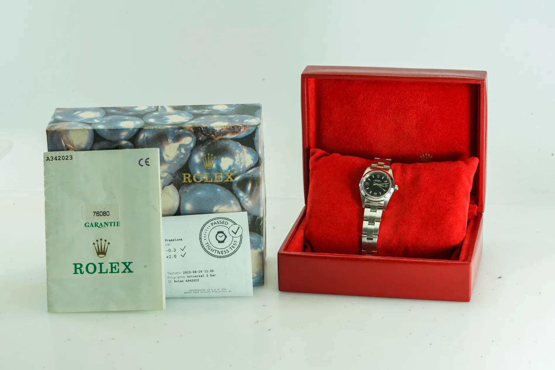 Rolex Oyster Perpetual 76080 Silver 1