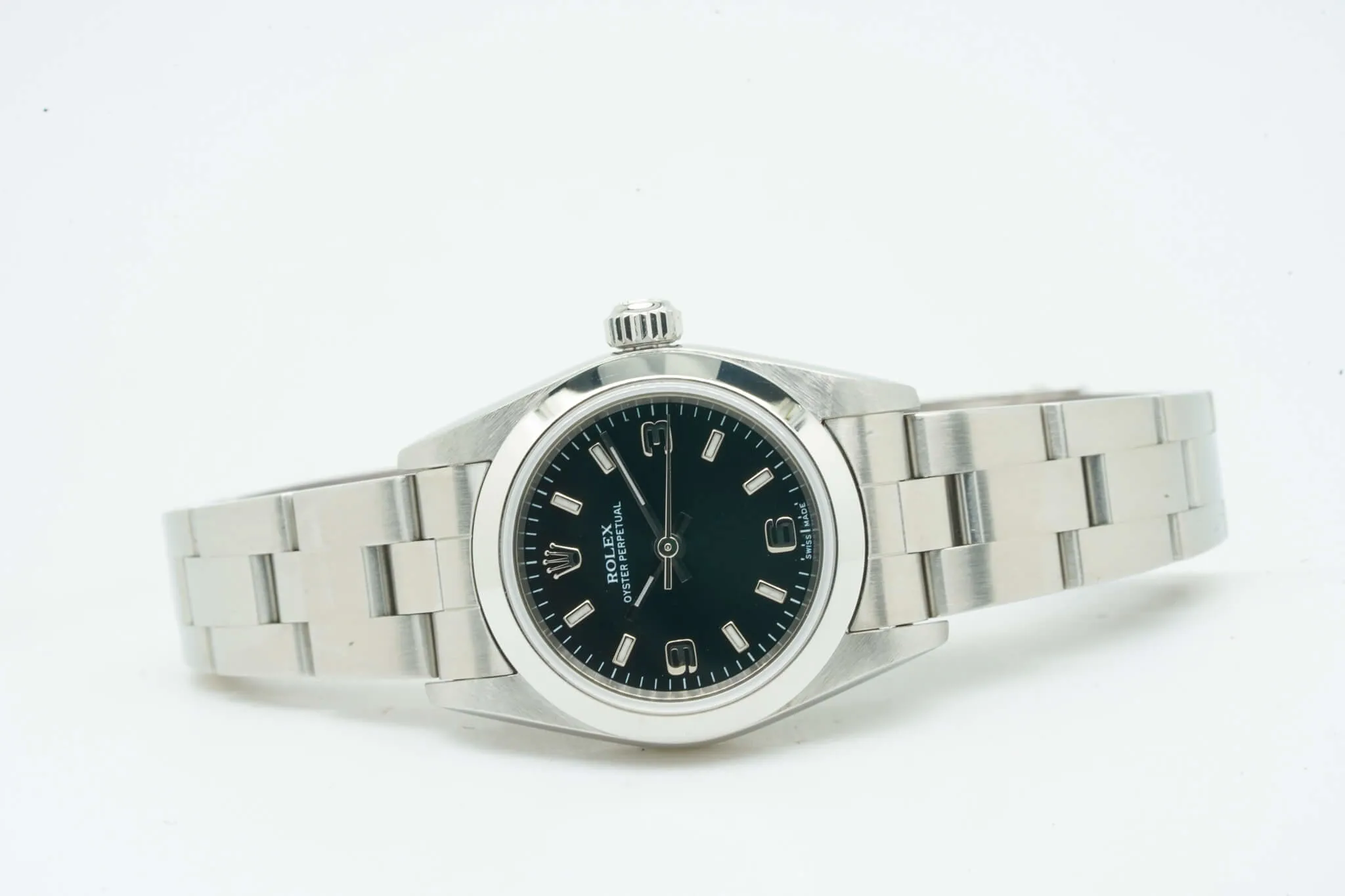 Rolex Oyster Perpetual 76080 24mm Silver