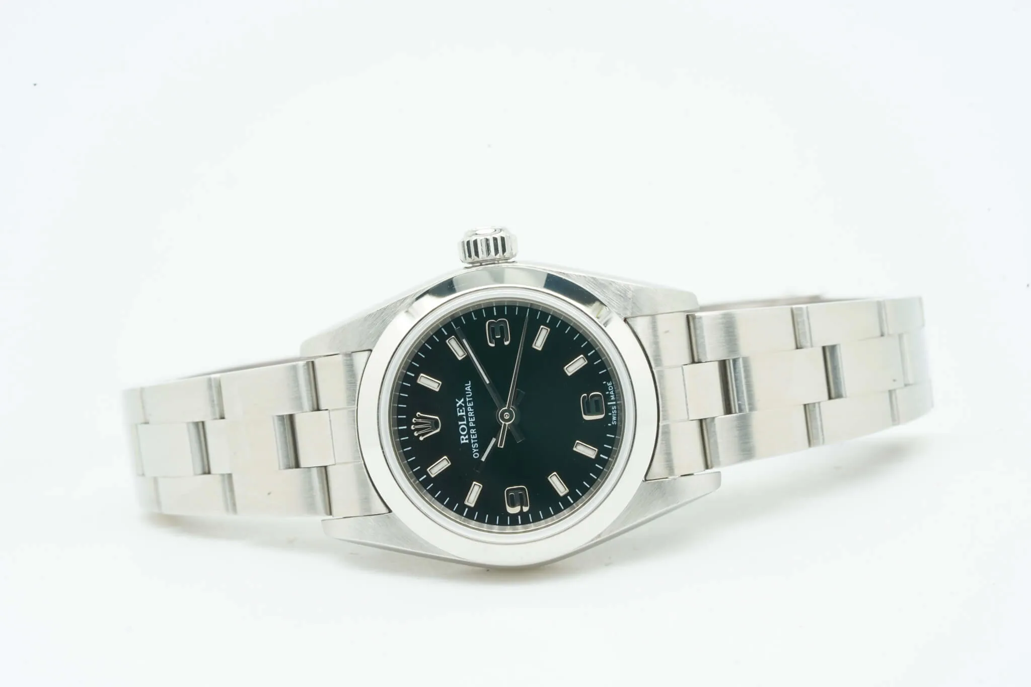 Rolex Oyster Perpetual 76080 24mm Silver 5