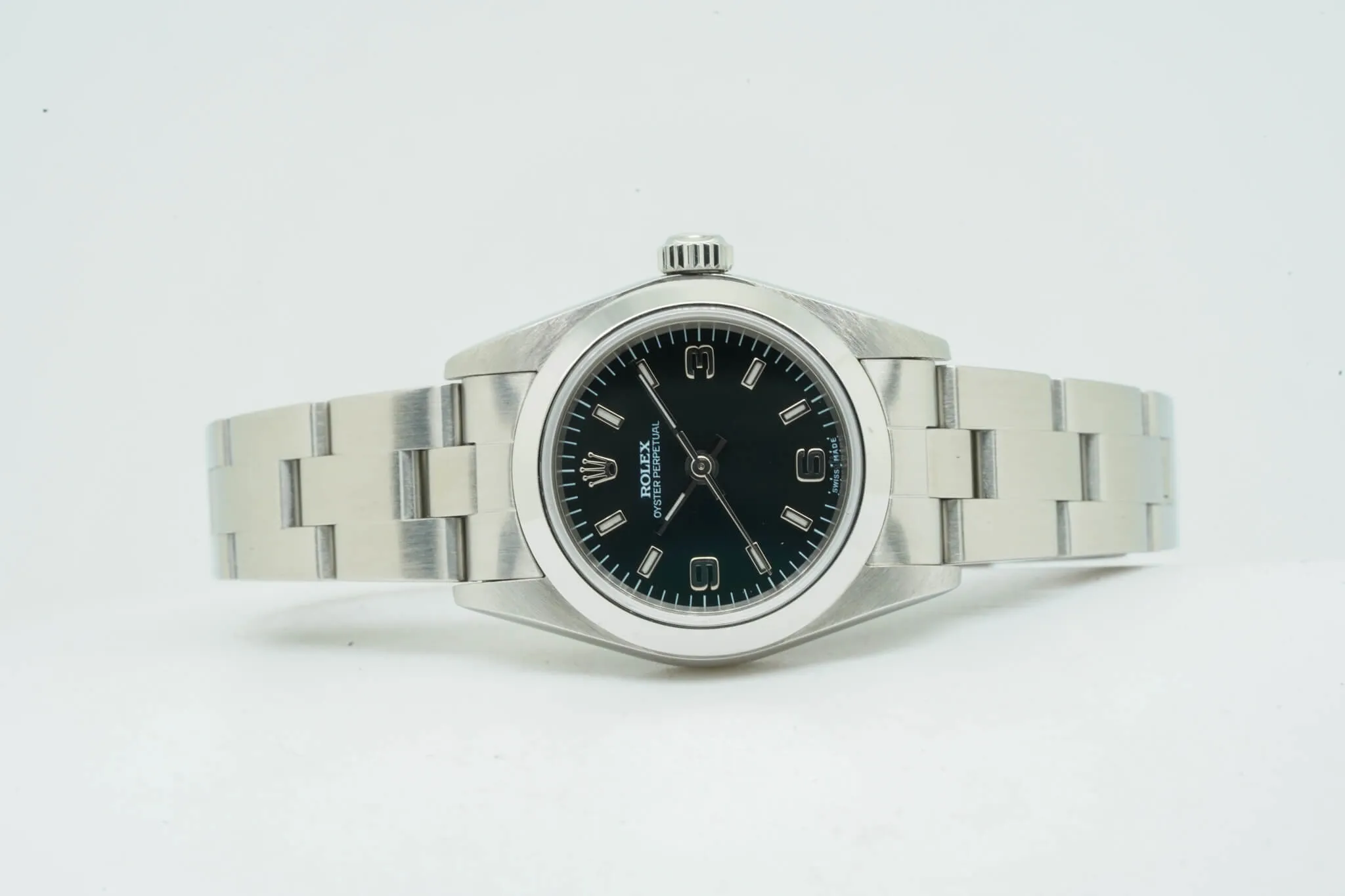 Rolex Oyster Perpetual 76080 Silver