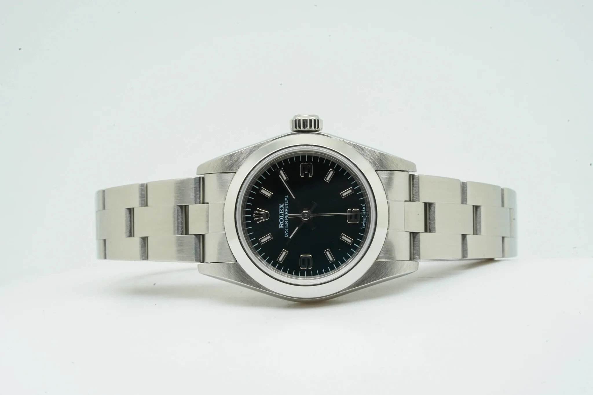 Rolex Oyster Perpetual 76080 Silver 14