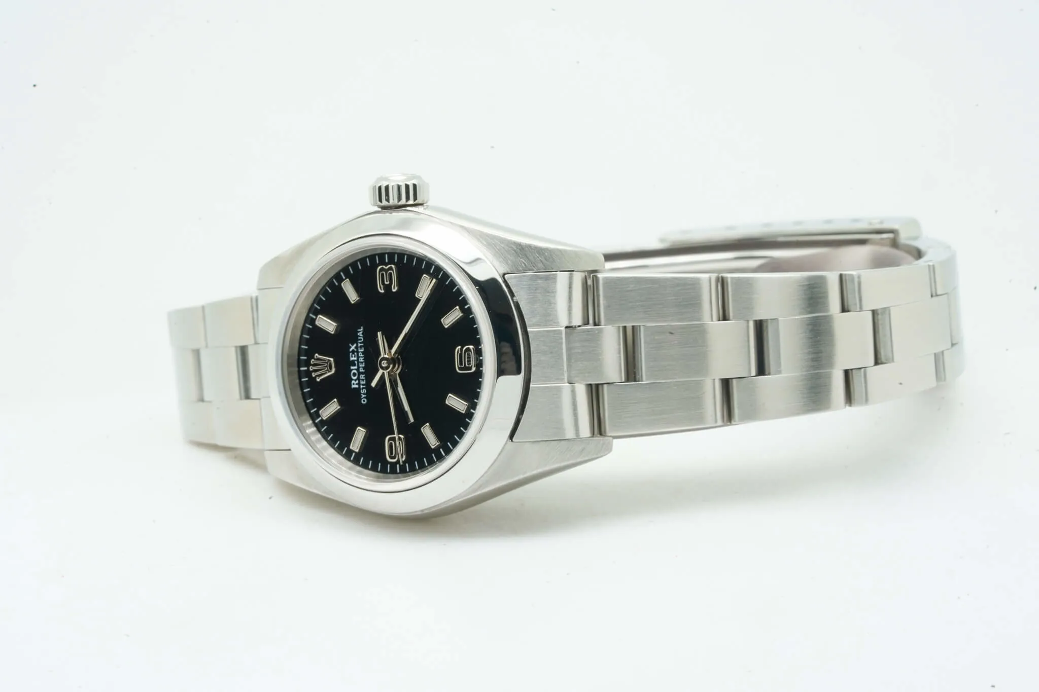 Rolex Oyster Perpetual 76080 24mm Black 5