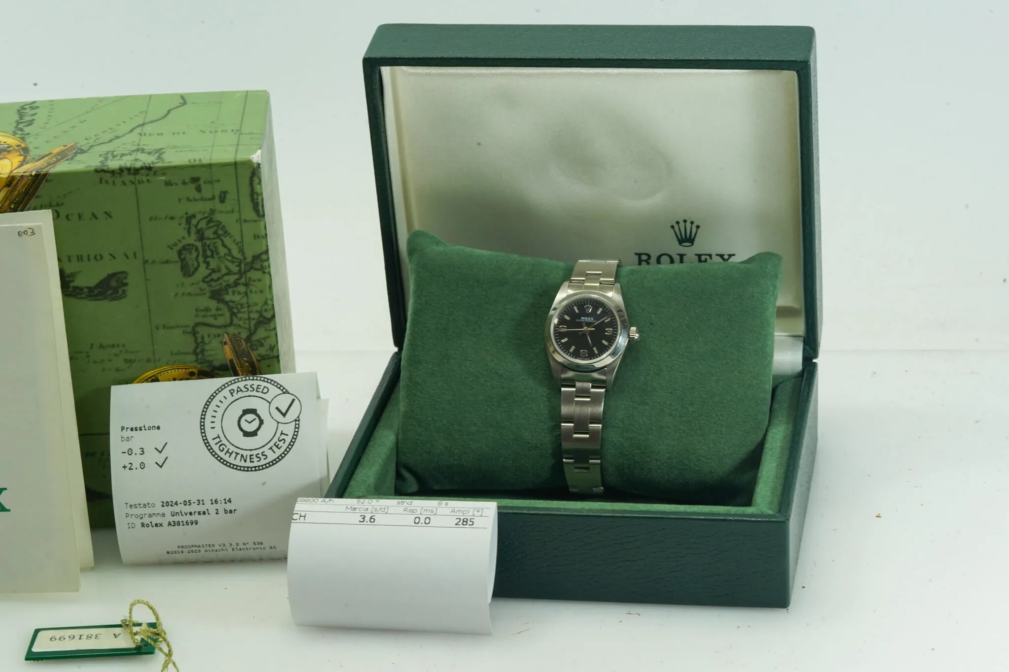 Rolex Oyster Perpetual 76080 24mm Black 1