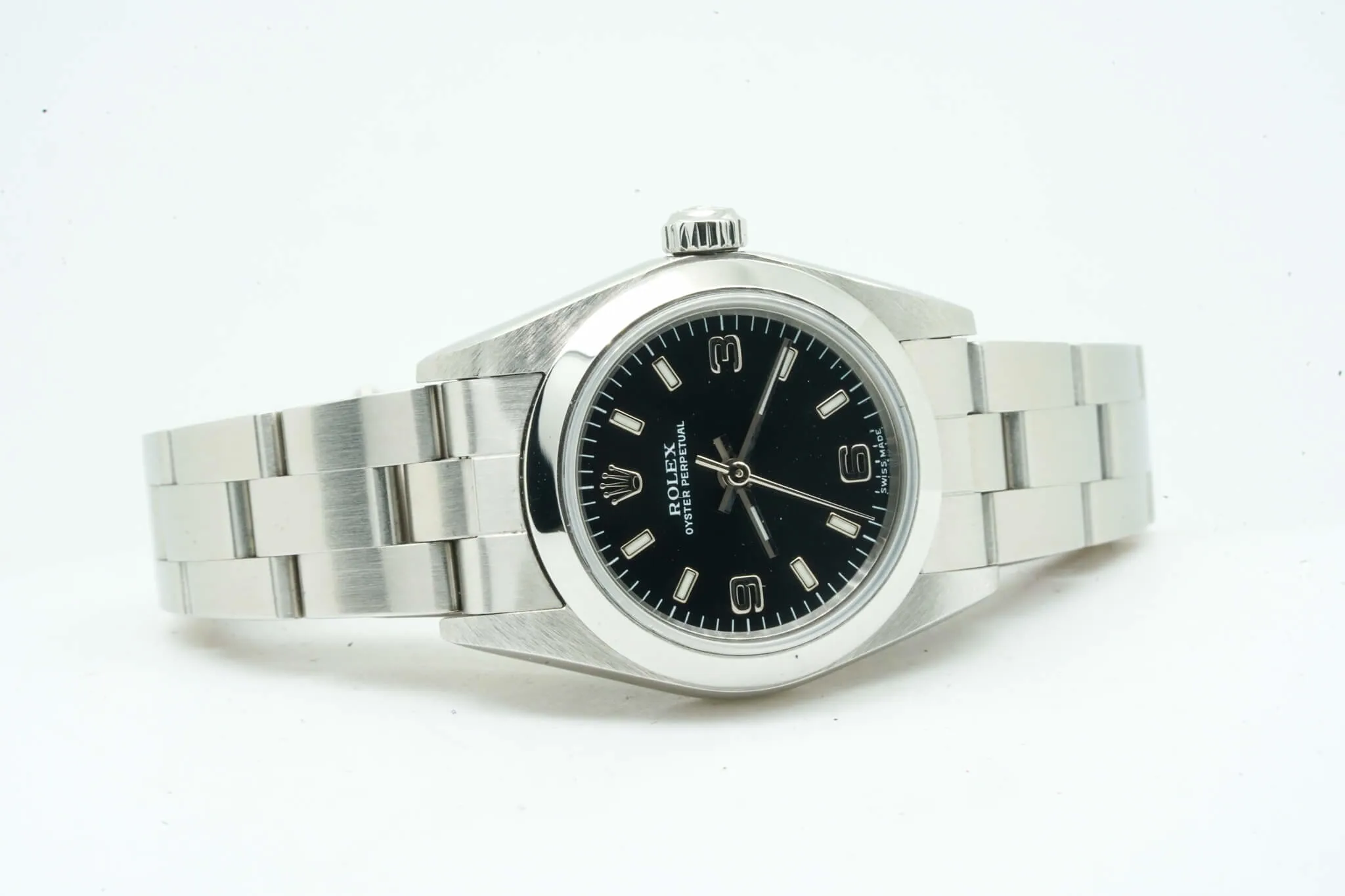 Rolex Oyster Perpetual 76080 24mm Black 10