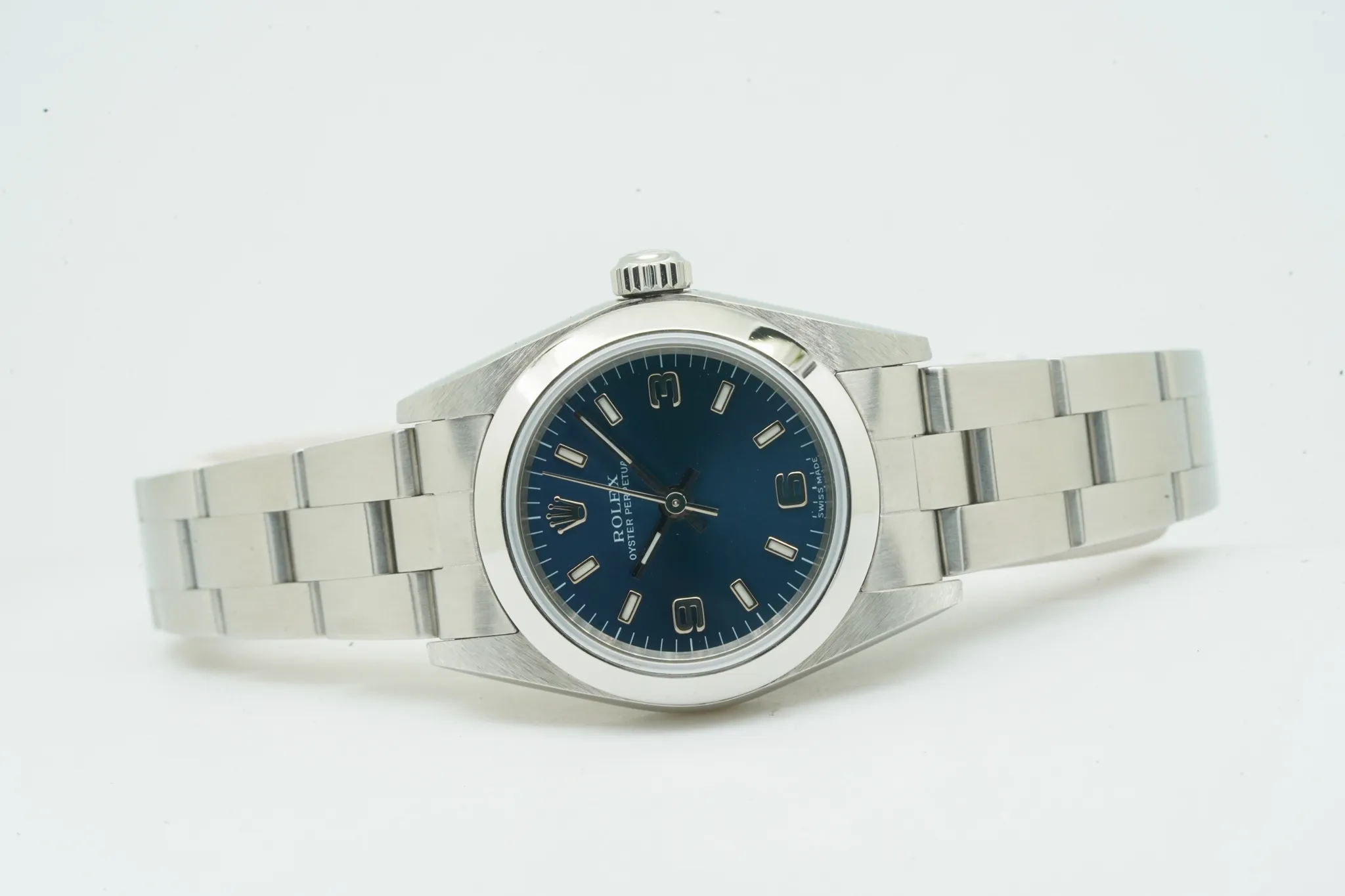 Rolex Oyster Perpetual 76080 24mm Blue