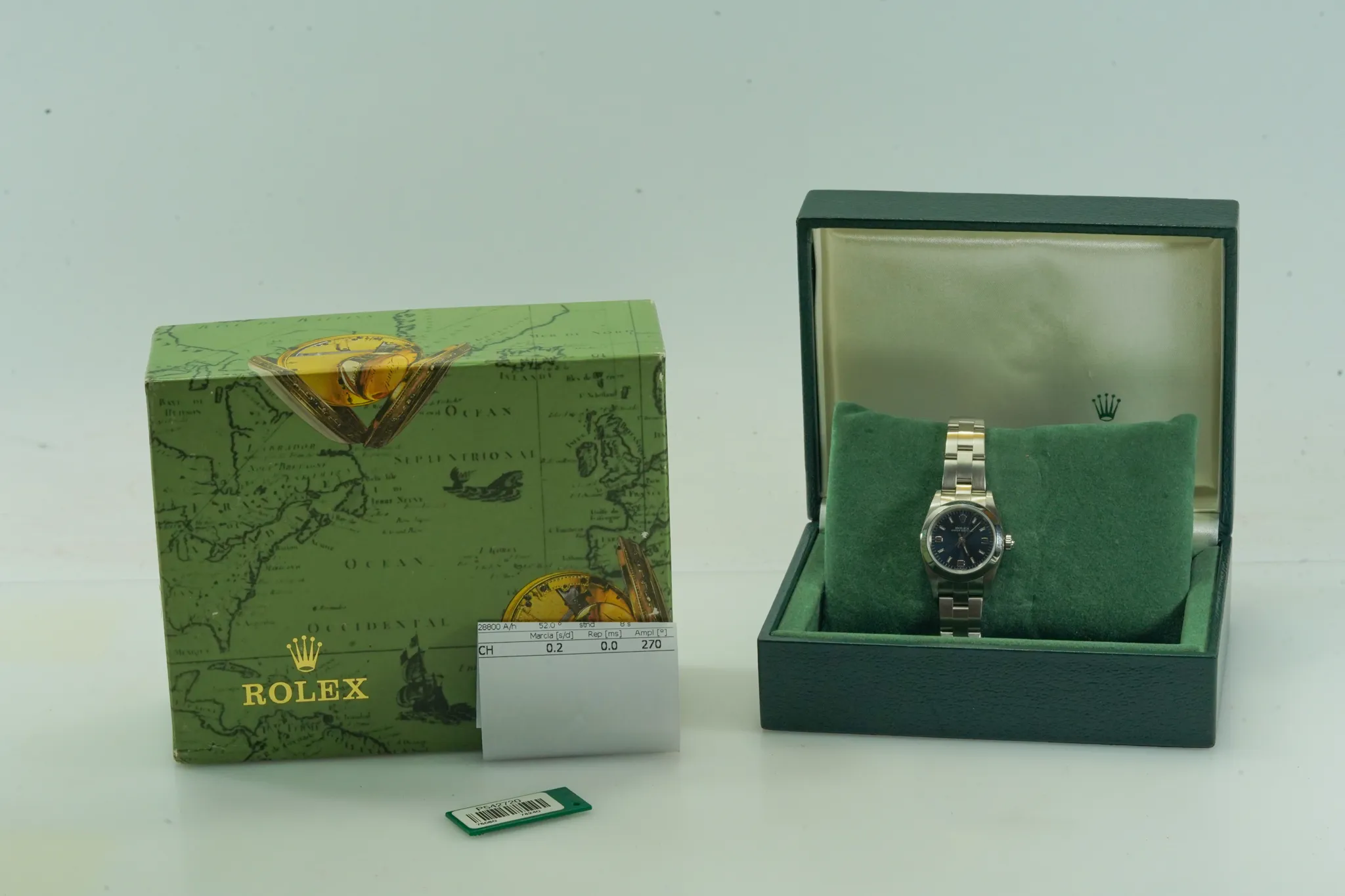 Rolex Oyster Perpetual 76080 24mm Blue 1