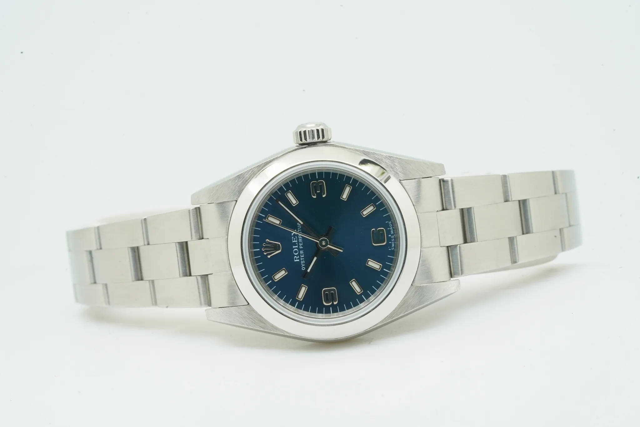 Rolex Oyster Perpetual 76080 24mm Blue 4