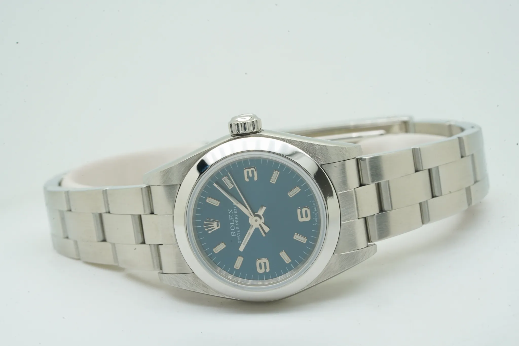 Rolex Oyster Perpetual 76080 24mm Blue 5