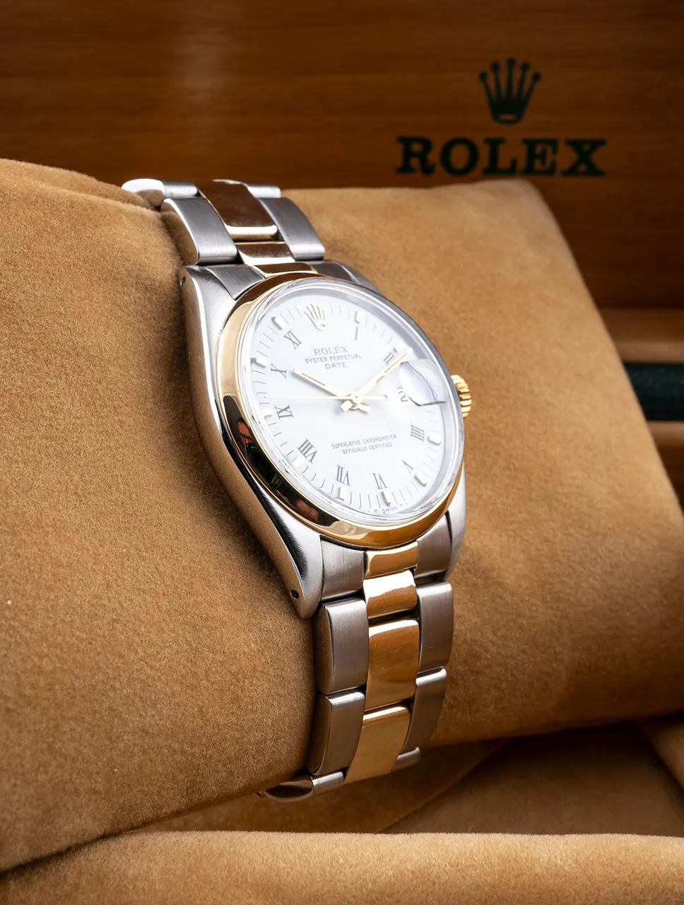 Rolex Oyster Perpetual Date 15203 34mm Stainless steel White 11