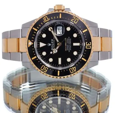 Rolex Sea-Dweller 126603 43mm Yellow gold and Stainless steel Black