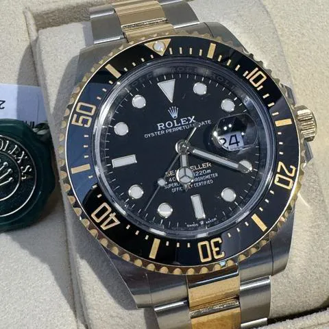 Rolex Sea-Dweller 126603 43mm Yellow gold and Stainless steel Black