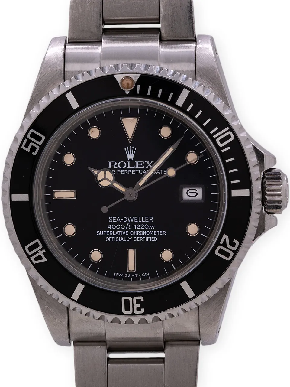 Rolex Sea-Dweller 16660 40mm Stainless steel Black