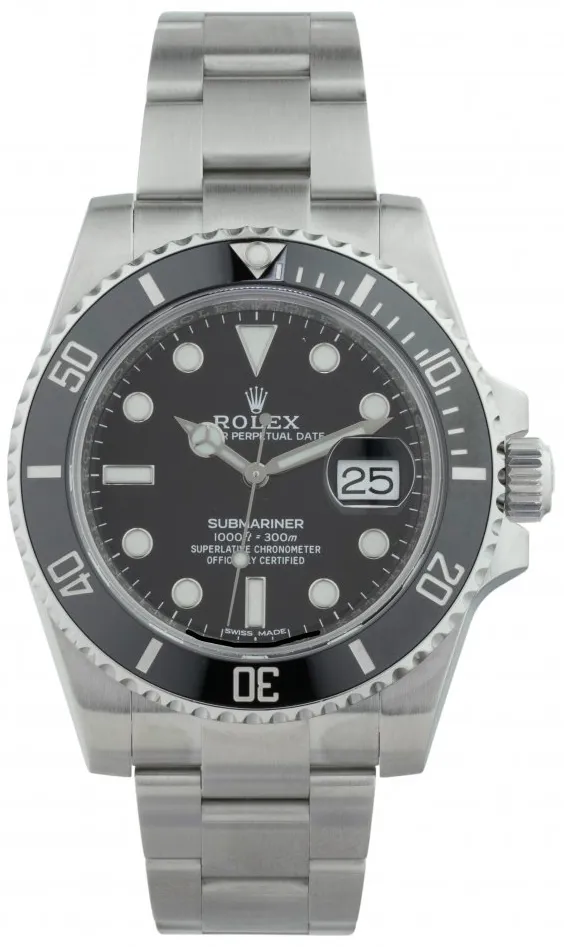 Rolex Submariner 116610 40mm Stainless steel Black