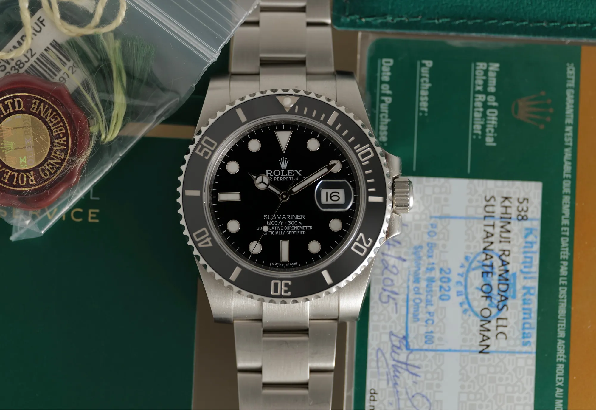 Rolex Submariner 116610LN 0mm Black