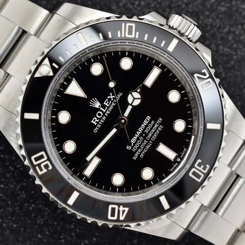 Rolex Submariner 124060 41mm Stainless steel Black 1