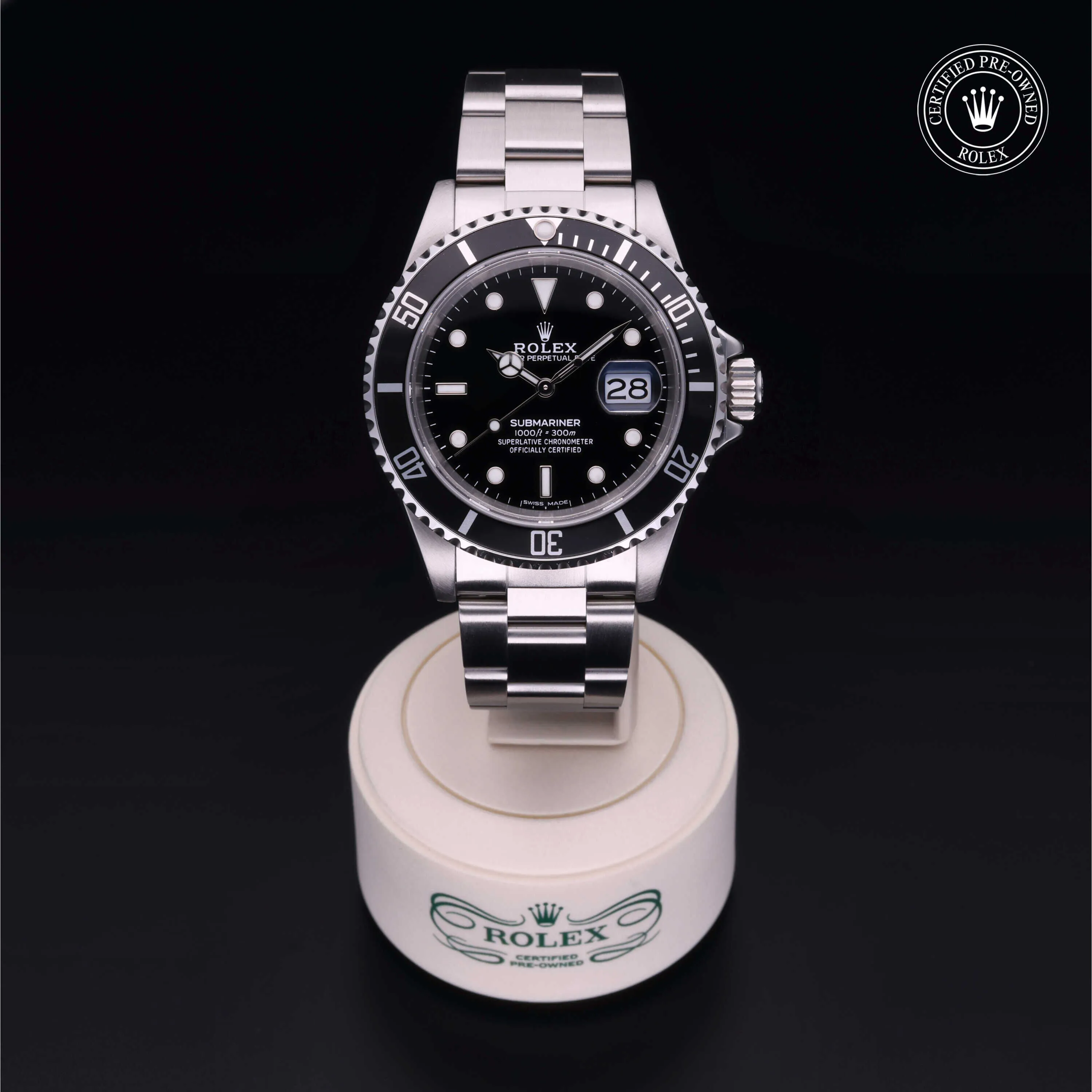 Rolex Submariner 16610LN 40mm Stainless steel Black 1