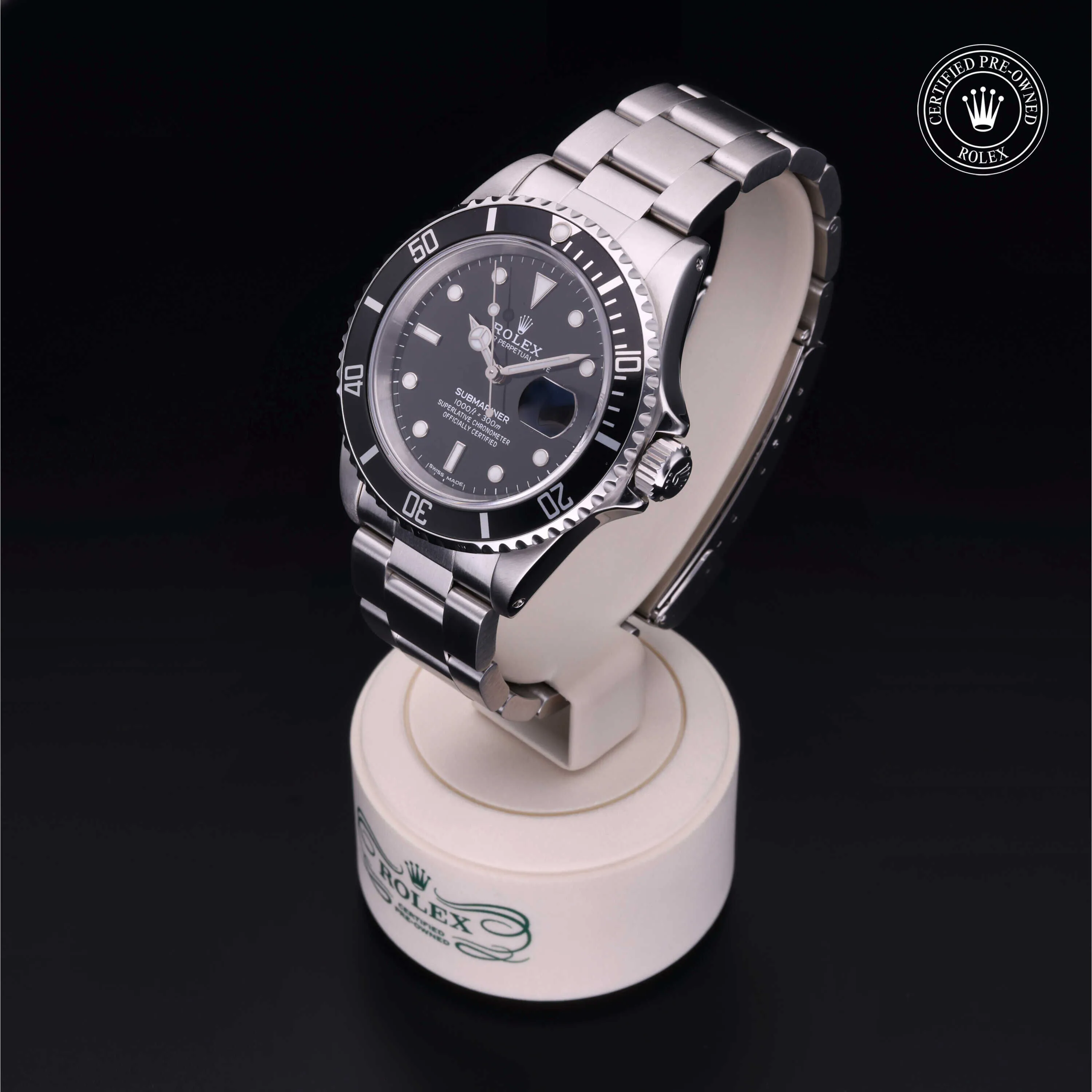 Rolex Submariner 16610LN 40mm Stainless steel Black 2