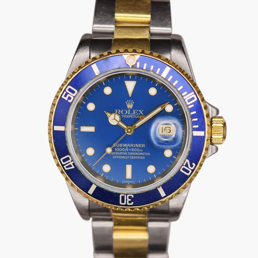 Rolex Submariner 16613 40mm Metal Blue