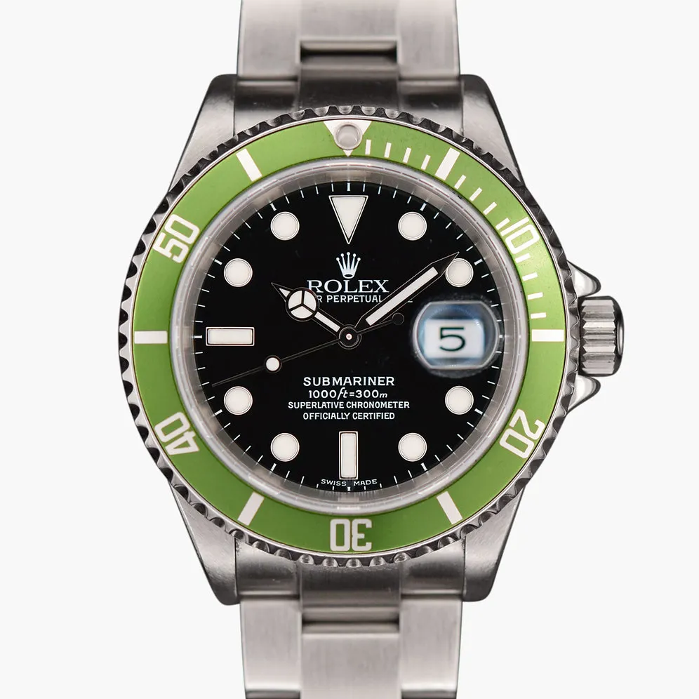 Rolex Submariner “Kermit” 40mm Stainless steel