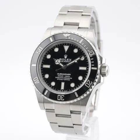 Rolex Submariner (No Date) 41 124060 41mm Stainless steel Black 1