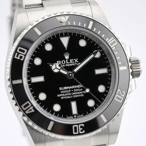 Rolex Submariner (No Date) 41 124060 41mm Stainless steel Black 7