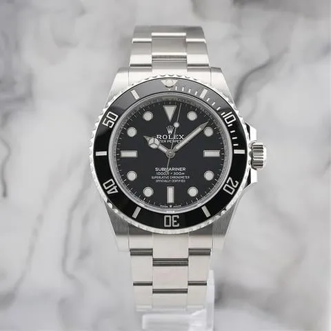 Rolex Submariner (No Date) 41 124060 41mm Stainless steel Black 2