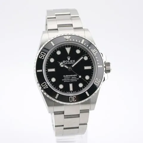 Rolex Submariner (No Date) 41 124060 41mm Stainless steel Black 14