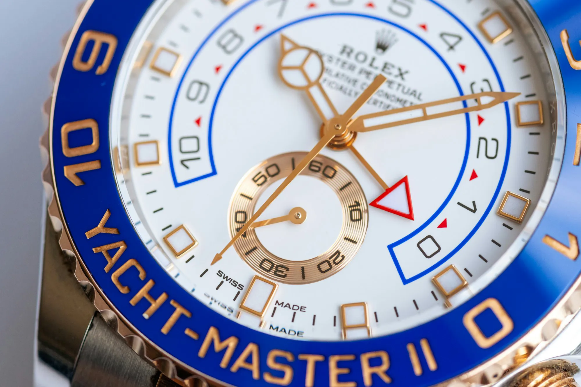 Rolex Yacht-Master II 116681 44mm Rose gold and Stainless steel White 5