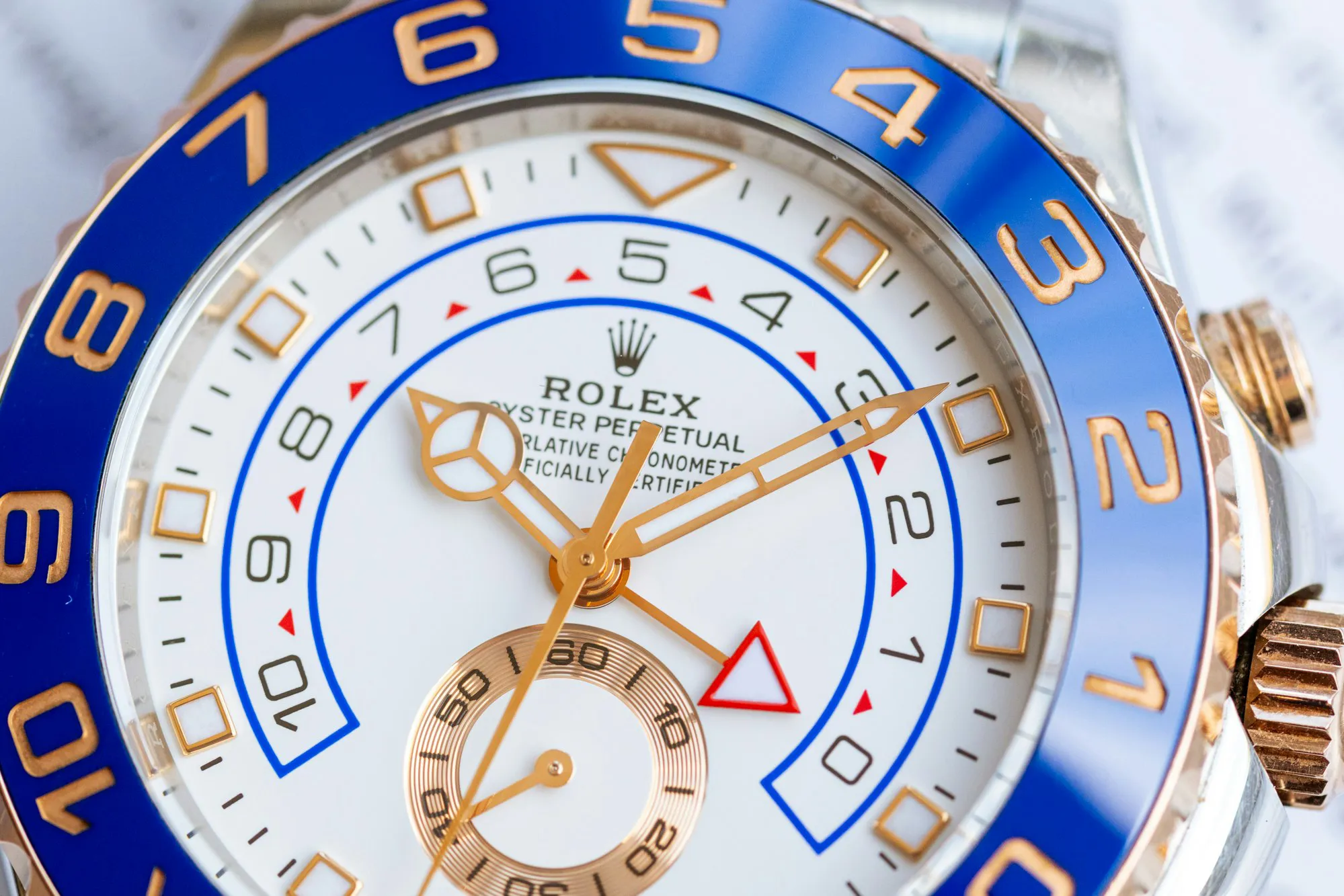 Rolex Yacht-Master II 116681 44mm Rose gold and Stainless steel White 6