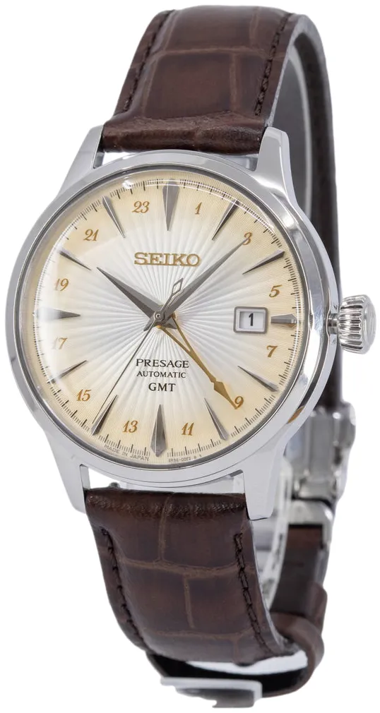 Seiko King SSK041J1 40.5mm Stainless steel Beige