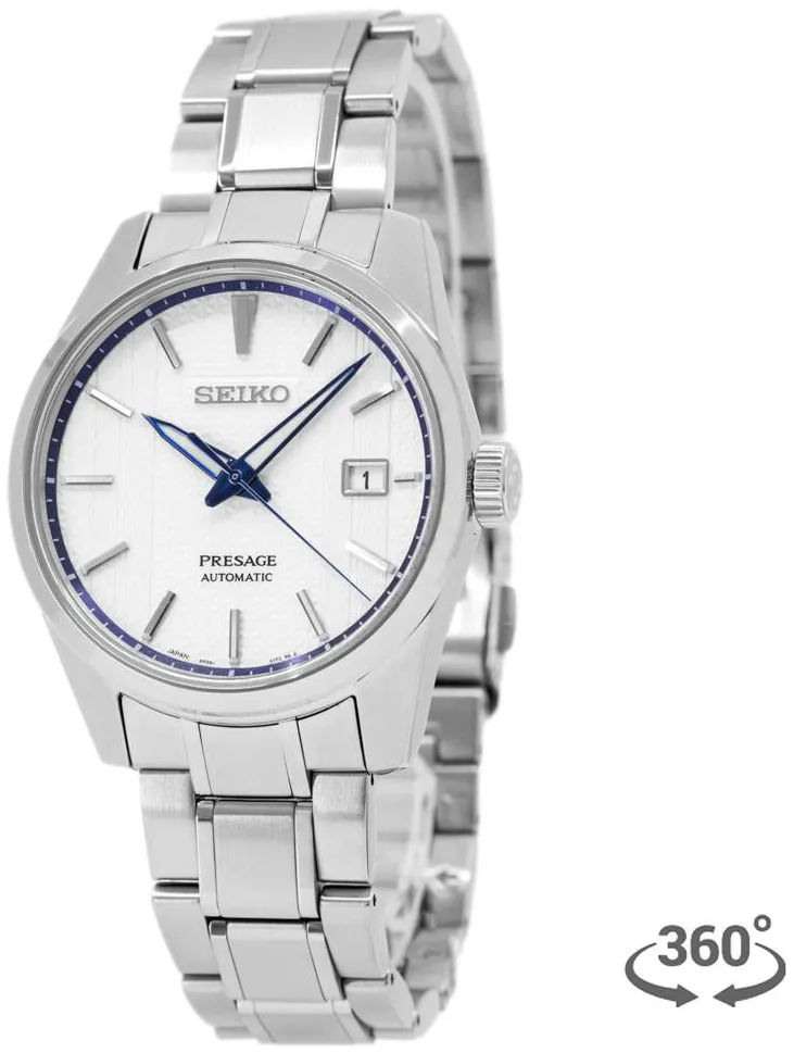 Seiko Presage SPB277J1 39mm Stainless steel White