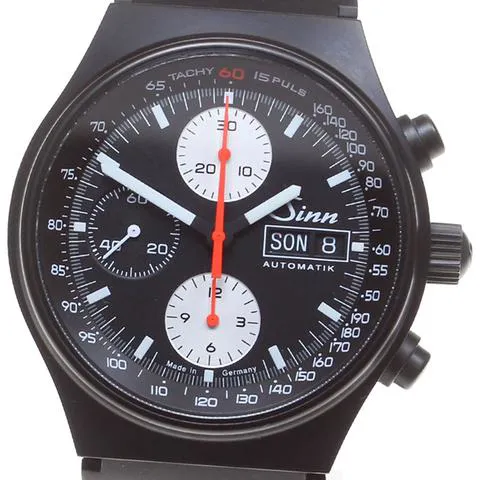 Sinn 144 144.ST.S.JUB.II 41mm Stainless steel Black