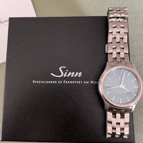 Sinn 556 556.0115 38.5mm Stainless steel Blue