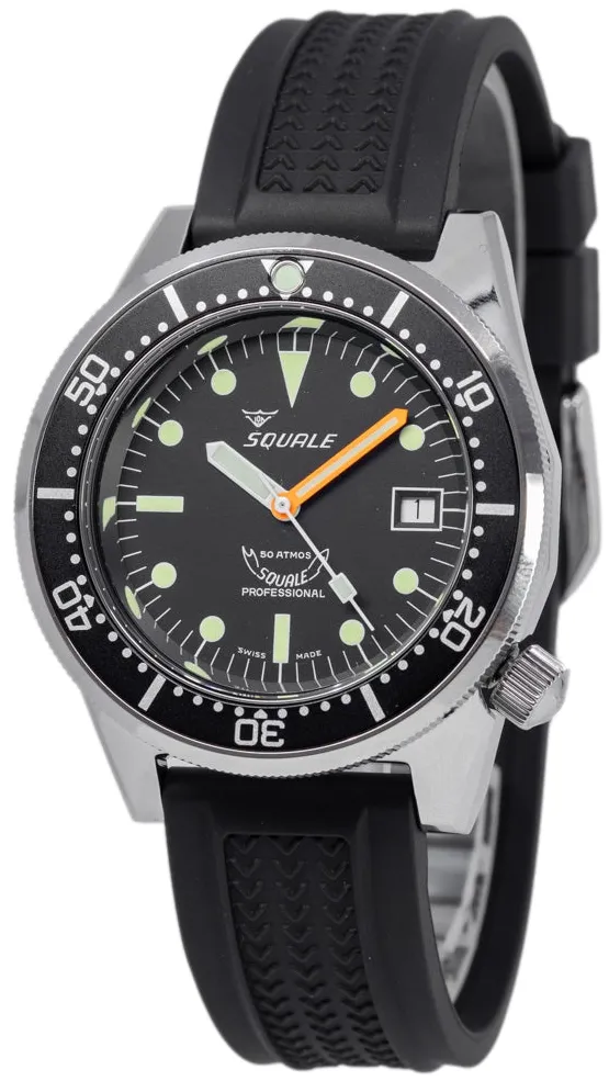 Squale 1521 1521CL.VO 42mm Stainless steel Black