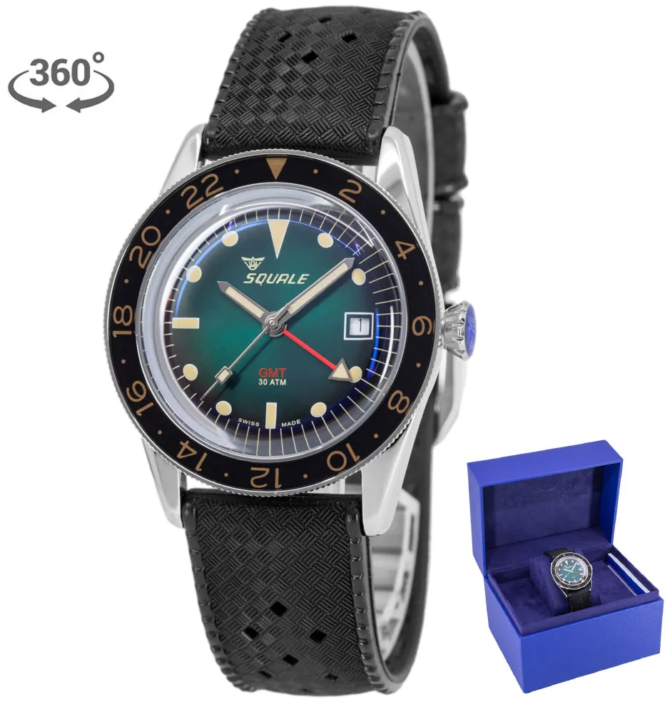 Squale SUB39 SUB-39GMGR.HT 40.5mm Stainless steel Green