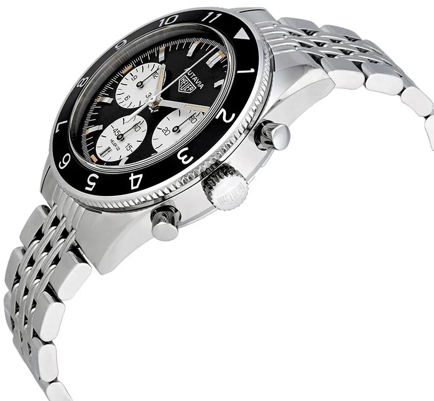 TAG Heuer Autavia CBE2110.BA0687 42mm Stainless steel Black 1