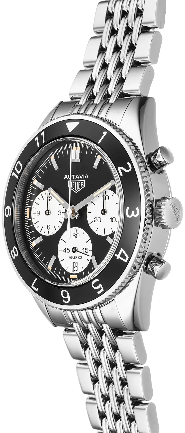 TAG Heuer Autavia CBE2110 42mm Stainless steel Black 1