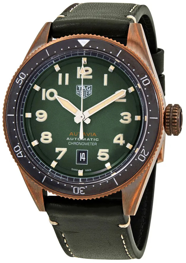 TAG Heuer Autavia WBE5190.FC8268 42mm Bronze Green