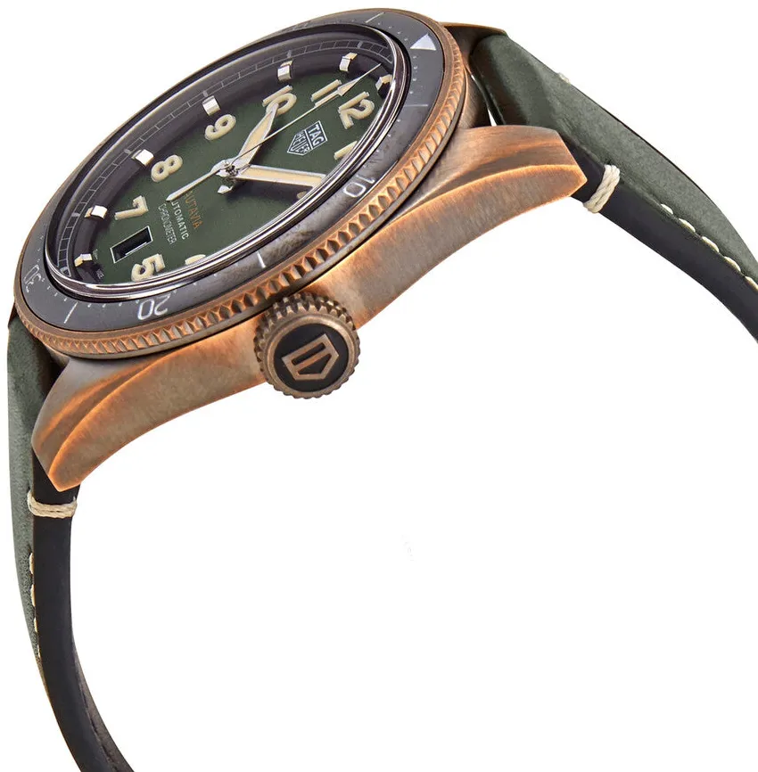 TAG Heuer Autavia WBE5190.FC8268 42mm Bronze Green 1