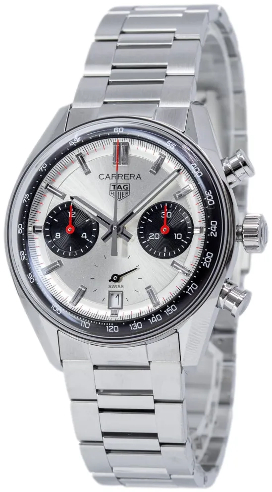 TAG Heuer Carrera CBS2216.BA0041 39mm Stainless steel White